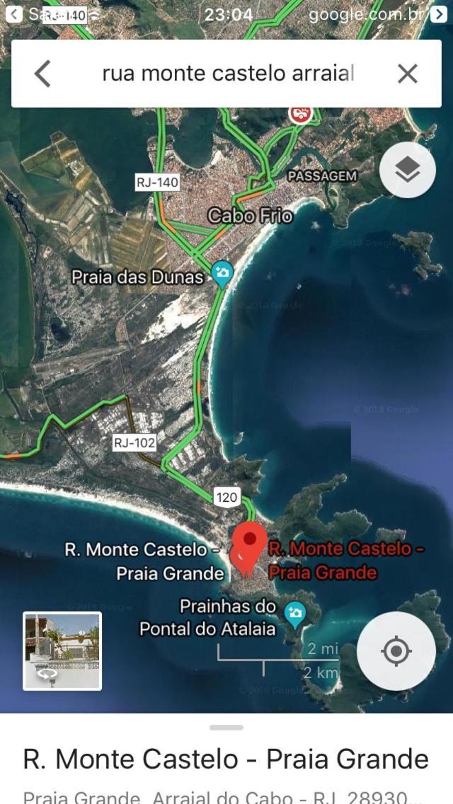 Kitnet Arraial Do Cabo Praia Grande エクステリア 写真